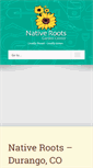 Mobile Screenshot of nativerootsgarden.com